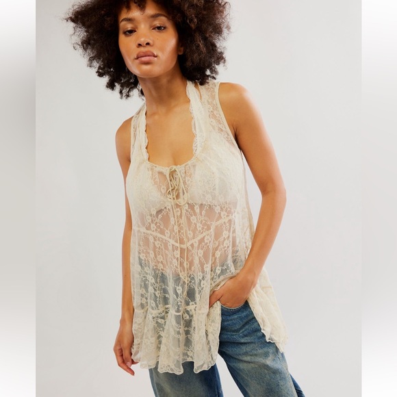 Free People Dresses & Skirts - Free People Necessary Layer Mini Slip in Tea size Medium NWT